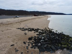 Rocks and Beach Front.JPG